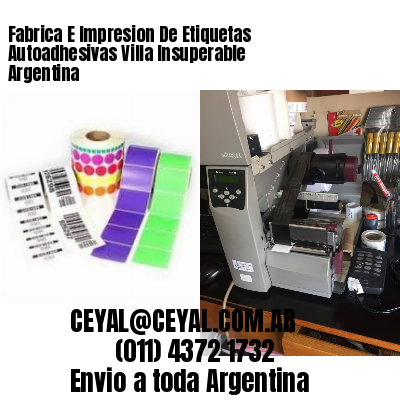 Fabrica E Impresion De Etiquetas Autoadhesivas Villa Insuperable Argentina