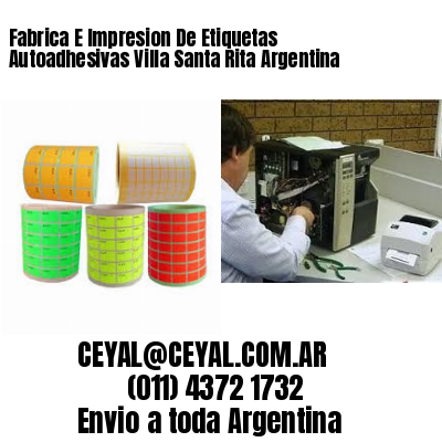 Fabrica E Impresion De Etiquetas Autoadhesivas Villa Santa Rita Argentina