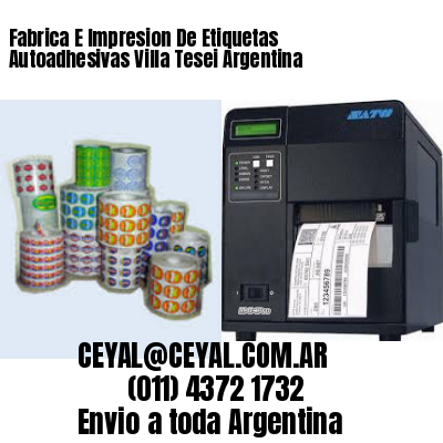 Fabrica E Impresion De Etiquetas Autoadhesivas Villa Tesei Argentina
