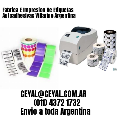 Fabrica E Impresion De Etiquetas Autoadhesivas Villarino Argentina