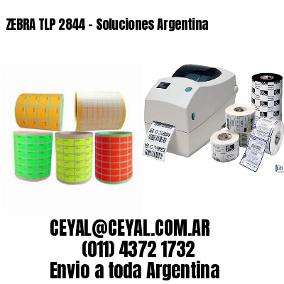 ZEBRA TLP 2844 – Soluciones Argentina