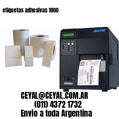 etiquetas adhesivas 1000
