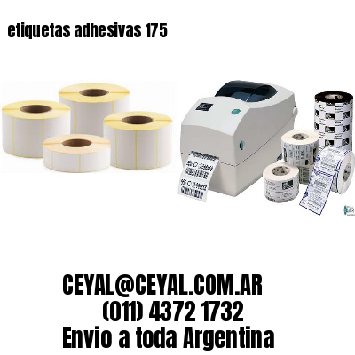 etiquetas adhesivas 175