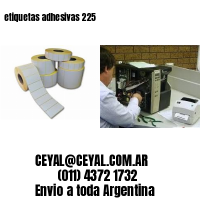 etiquetas adhesivas 225