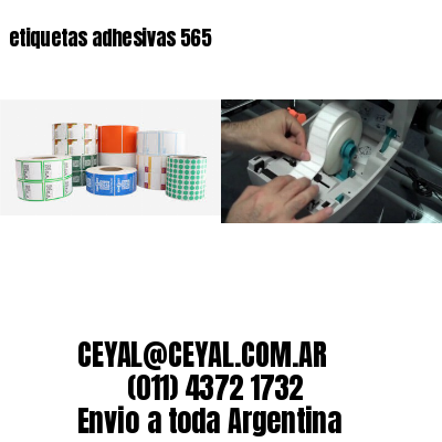 etiquetas adhesivas 565