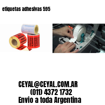 etiquetas adhesivas 595