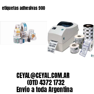 etiquetas adhesivas 900
