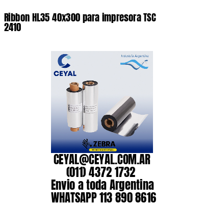 Ribbon HL35 40×300 para impresora TSC 2410