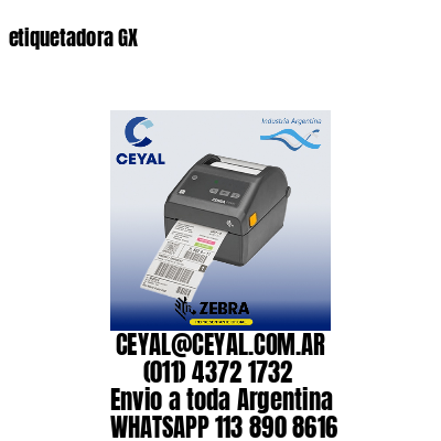 etiquetadora GX