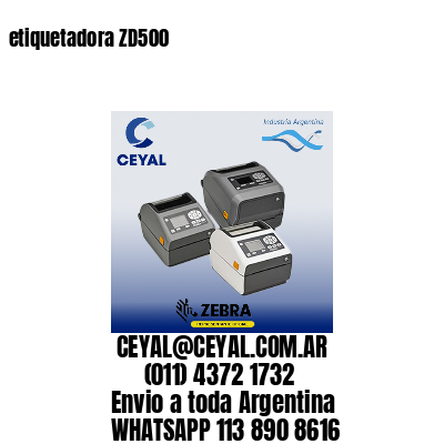 etiquetadora ZD500