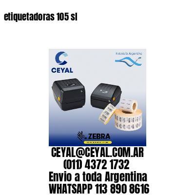 etiquetadoras 105 sl