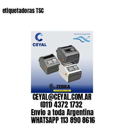 etiquetadoras TSC