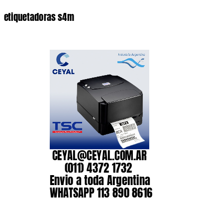 etiquetadoras s4m