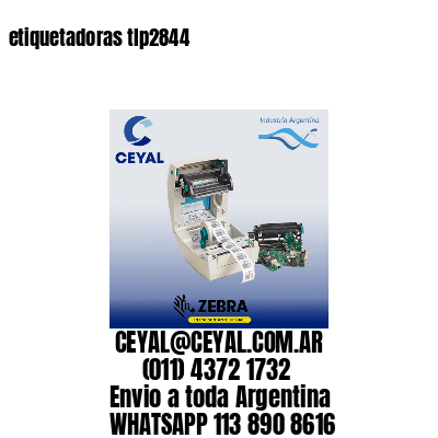 etiquetadoras tlp2844