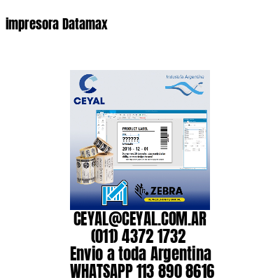 impresora Datamax