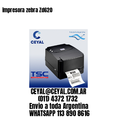 impresora zebra Zd620