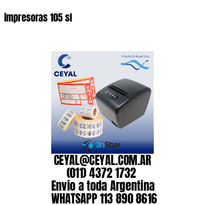 impresoras 105 sl
