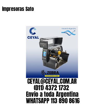 impresoras Sato