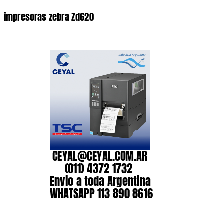 impresoras zebra Zd620