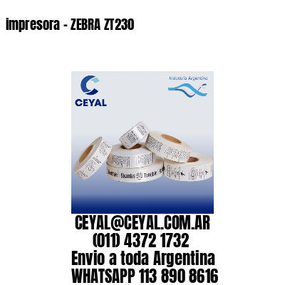 impresora – ZEBRA ZT230
