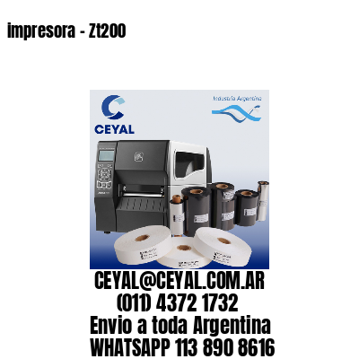 impresora – Zt200