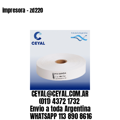 impresora – zd220