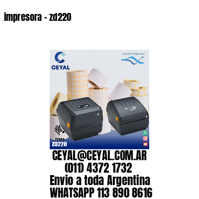 impresora – zd220