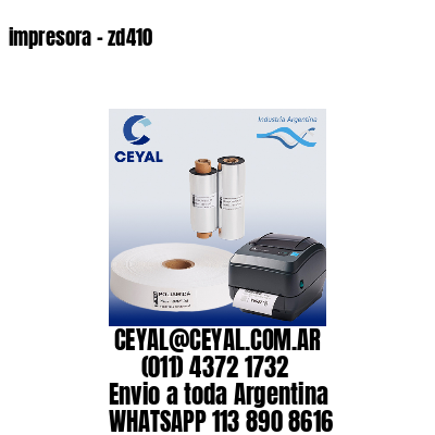 impresora – zd410