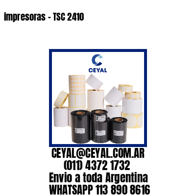 impresoras – TSC 2410