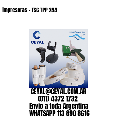 impresoras – TSC TPP 244