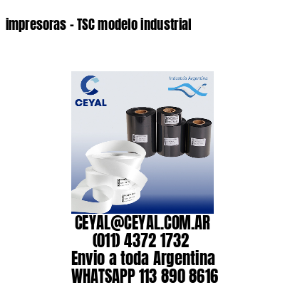impresoras – TSC modelo industrial