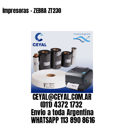 impresoras – ZEBRA ZT230