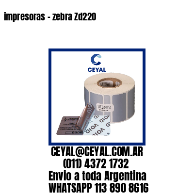 impresoras – zebra Zd220