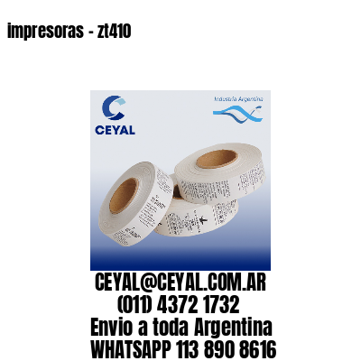 impresoras – zt410