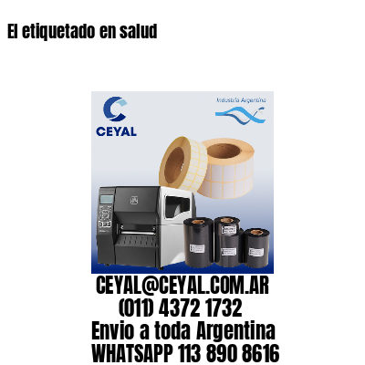 El etiquetado en salud