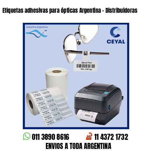 Etiquetas adhesivas para ópticas Argentina – Distribuidoras