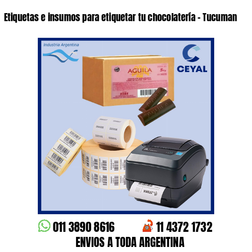 Etiquetas e insumos para etiquetar tu chocolatería – Tucuman