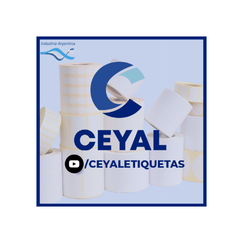 Rollos de stickers adhesivos para ferreterías - Sierras