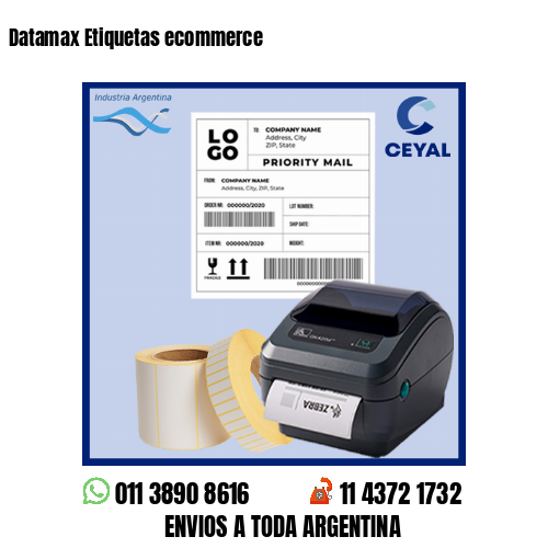 Datamax Etiquetas ecommerce