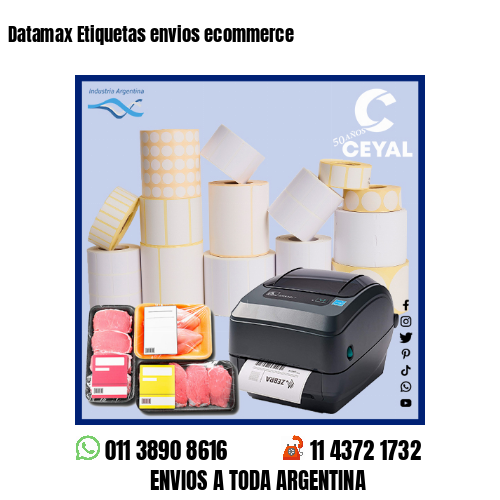 Datamax Etiquetas envios ecommerce