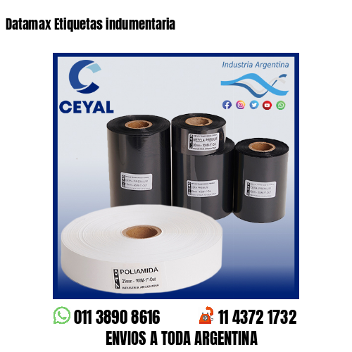 Datamax Etiquetas indumentaria