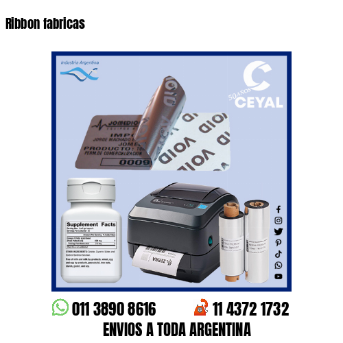 Ribbon fabricas