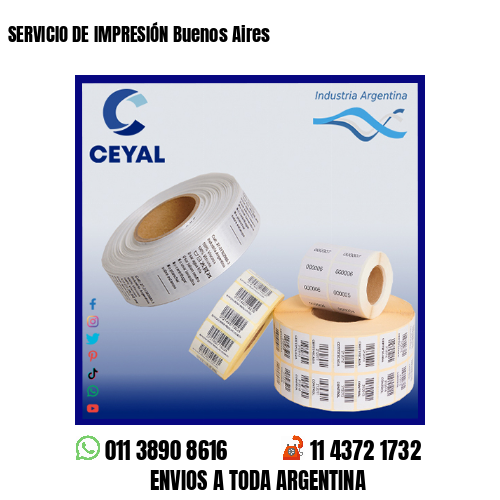 SERVICIO DE IMPRESIÓN Buenos Aires
