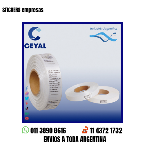 STICKERS empresas