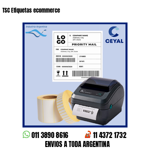 TSC Etiquetas ecommerce