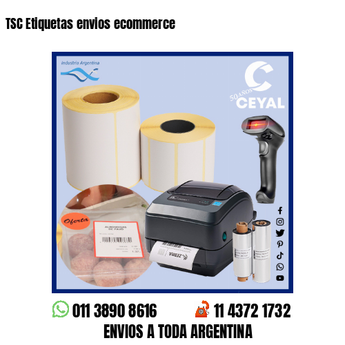 TSC Etiquetas envios ecommerce
