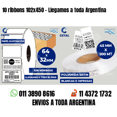 10 ribbons 102x450 - Llegamos a toda Argentina