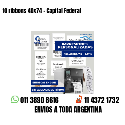 10 ribbons 40x74 - Capital Federal