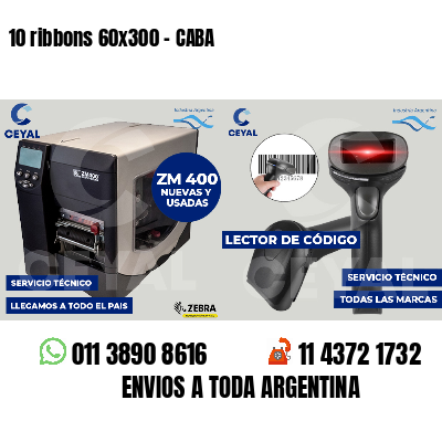 10 ribbons 60x300 - CABA