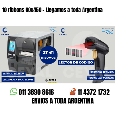 10 ribbons 60x450 - Llegamos a toda Argentina